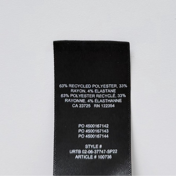 Aritzia Sunday Best Black Pleated Wide Leg Trousers High Rise 00 - Picture 7 of 10